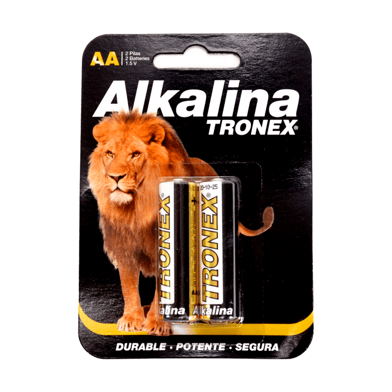 Pila Alcalina Tronex AA X2 - Roxvan - ¡Más por menos!