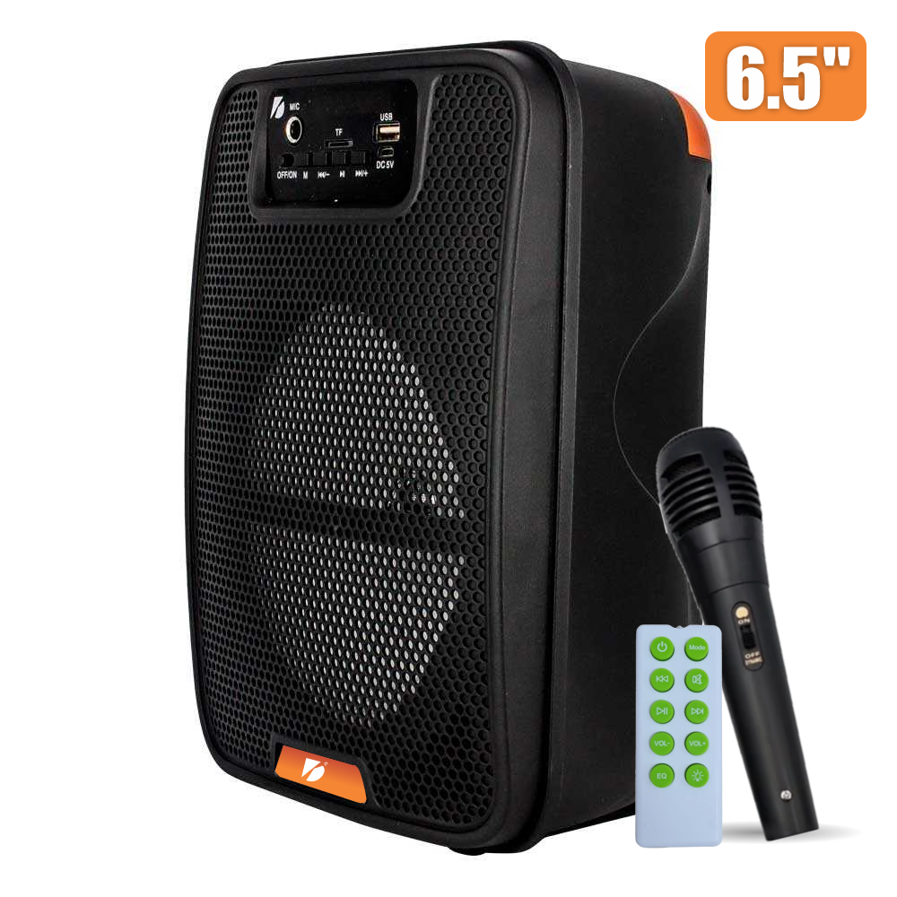 Parlante Recargable Bt Speaker Ktx-1286 + Micrófono y Control Remoto