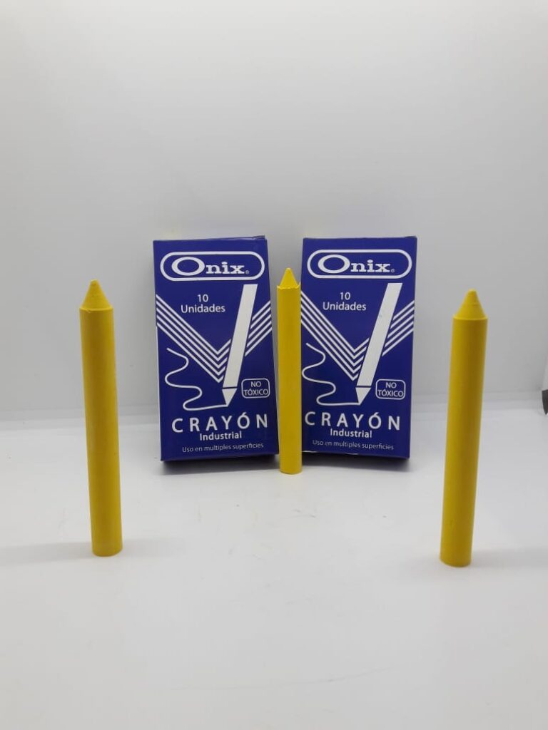 Crayon industrial amarillo onix X10 und
