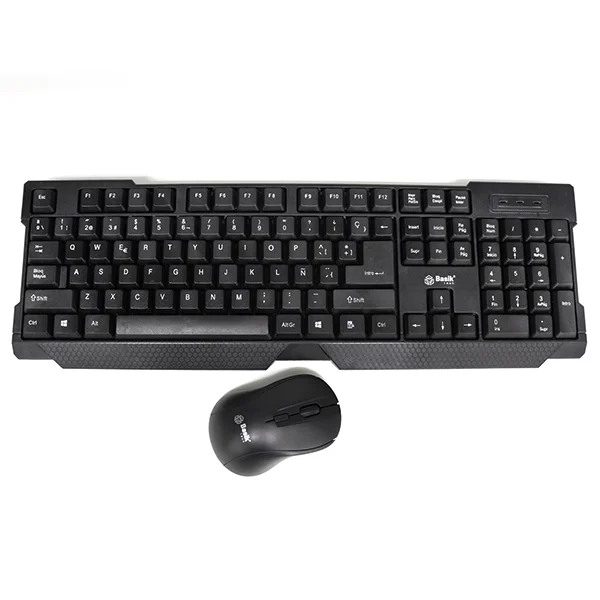 Combo basik teclado inalámbrico BSK300C
