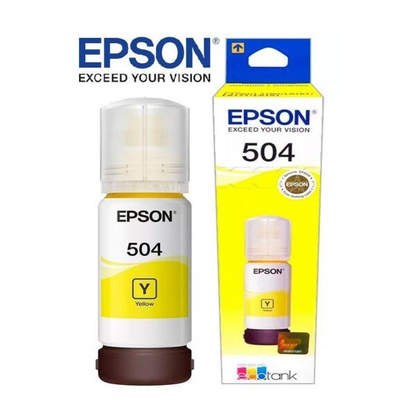 TINTA AMARILLA EPSON 504
