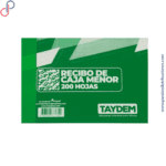 RECIBO DE CAJA MENOR TAYDEM 100H