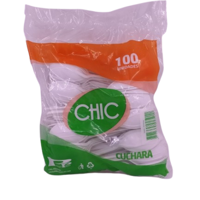 PAQUETE DE CUCHARA X 100 UNDS