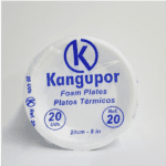PLATO 20 KANGUPOR LLANO ICOPOR X 20 UNDS