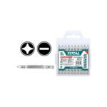PUNTAS TALADRO INDUSTRIAL DOBLE PUNTA (+) (-) JUEGO X 10 PZS TOTAL (TAC16HL133)