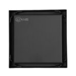 REJILLA SIFON  PISO INVISIBLE ACERO INOXIDABLE NEGRA 10 X 10 UDUKE  (HT1583)