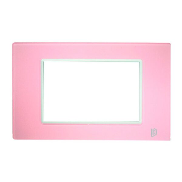 TAPA LUXOR CRISTAL ROSADO ACRILICO DUKE ENERGY (V10-02AR)