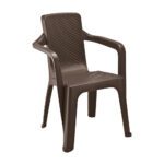 SILLA ETERNA CON BRAZOS WENGUE RIMAX (7200)