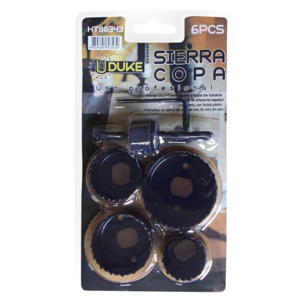 SIERRA COPA JUEGO X 6 PCS BLISTER (HT80343)