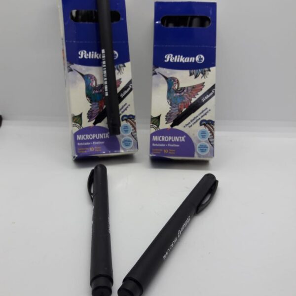 MICROPUNTA NEGRO PELIKAN