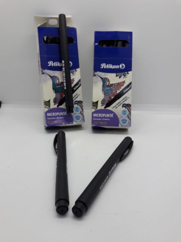 MICROPUNTA NEGRO PELIKAN