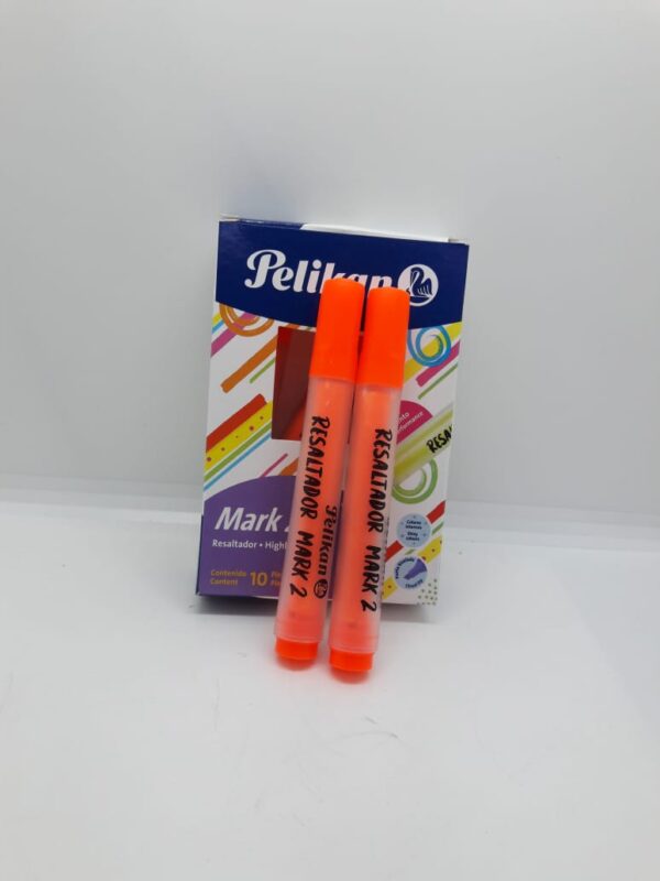 RESALTADOR NARANJA MARK 2 PELIKAN