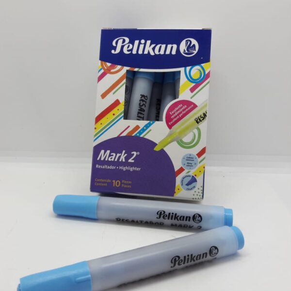 RESALTADOR AZUL MARK 2 PELIKAN