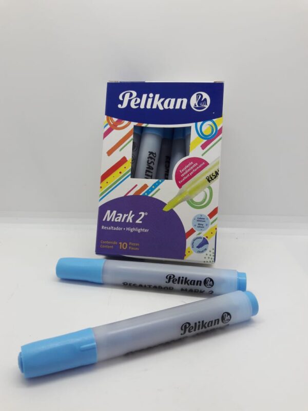 RESALTADOR AZUL MARK 2 PELIKAN