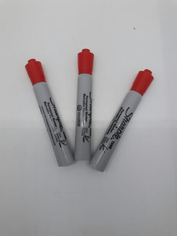 MARCADOR SHARPIE TANK ROJO