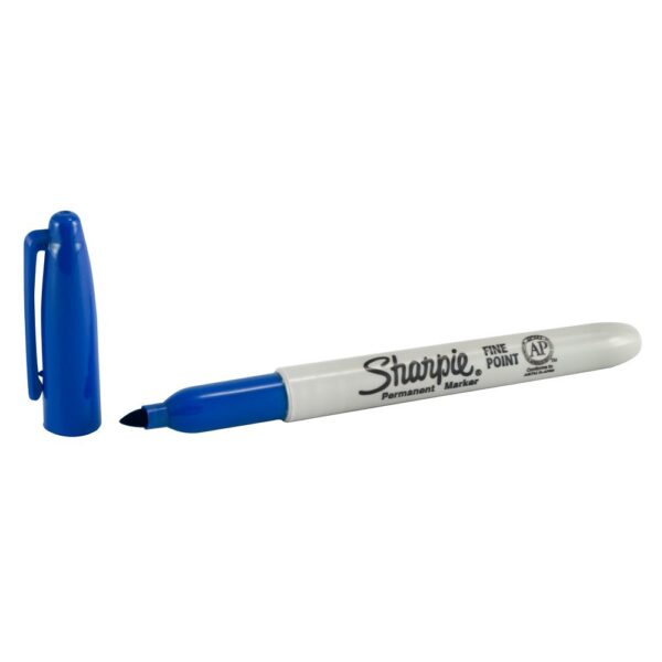 MARCADOR SHARPIE AZUL PUNTA FINA