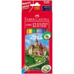 ECOLAPICES DE COLORES TRIANGULAR JUMBO + SACAPUNTAS *13 FABER CASTELL