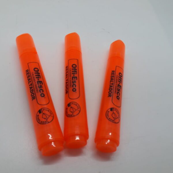 RESALTADOR NARANJA OFFI-ESCO REF: OE- 540