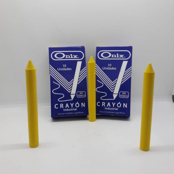 CRAYON INDUSTRIAL ONIX AMARILLO *10 UND