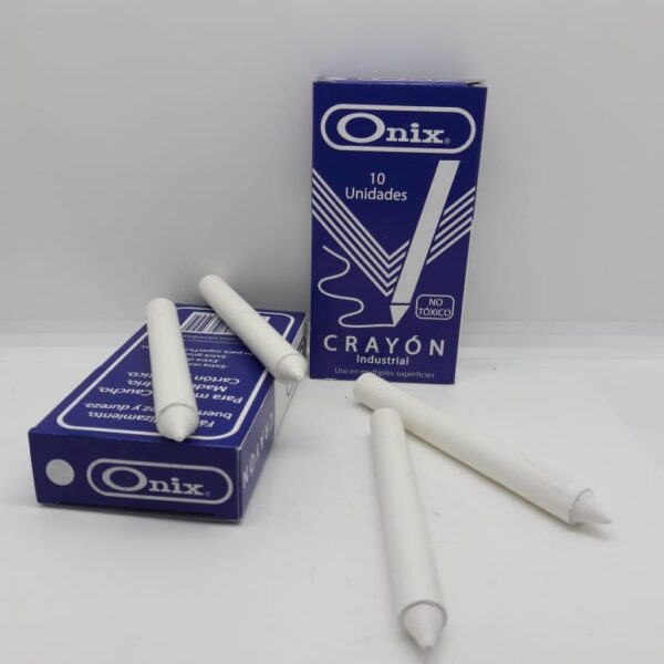 CRAYON INDUSTRIAL ONIX BLANCO *10 UND