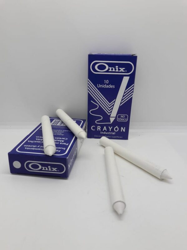 CRAYON INDUSTRIAL ONIX BLANCO *10 UND
