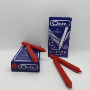 CRAYON INDUSTRIAL ONIX ROJO *10 UND