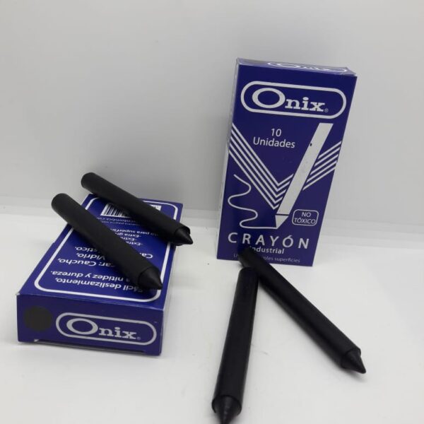 CRAYON INDUSTRIAL ONIX NEGRO *10 UND
