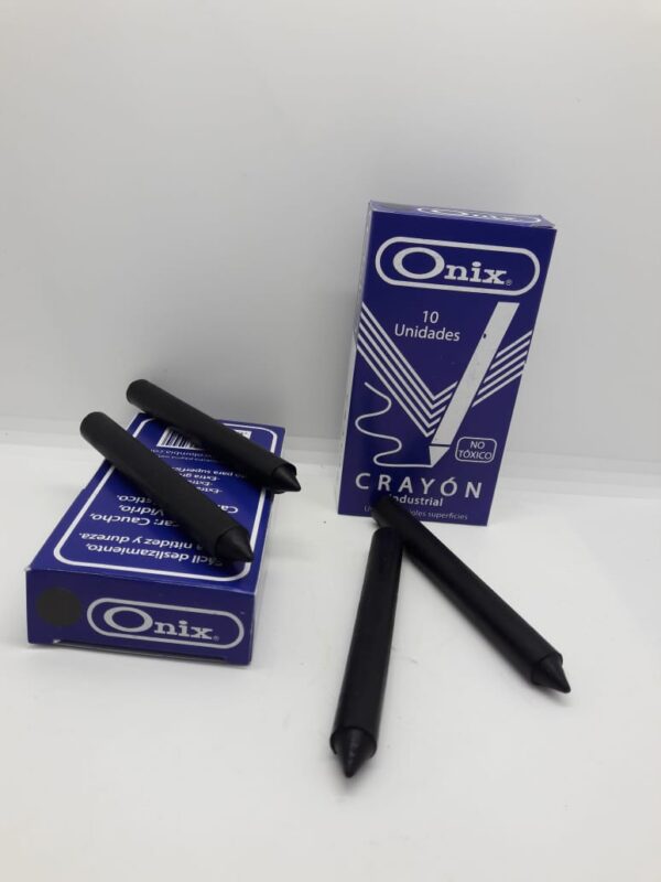 CRAYON INDUSTRIAL ONIX NEGRO *10 UND