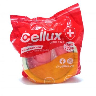 CINTA DE ENMASCARAR CELLUX DE 36MM X 20YDAS