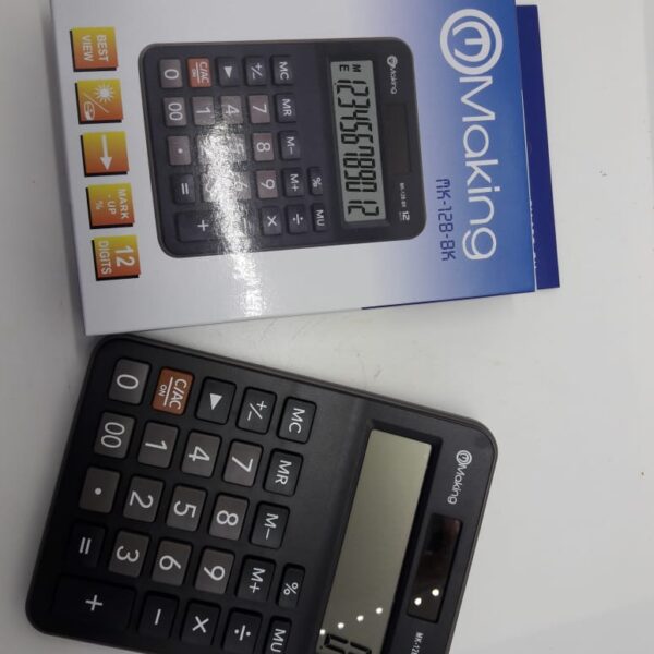 CALCULADORA 12 DIG MAKING MK-12B-BK
