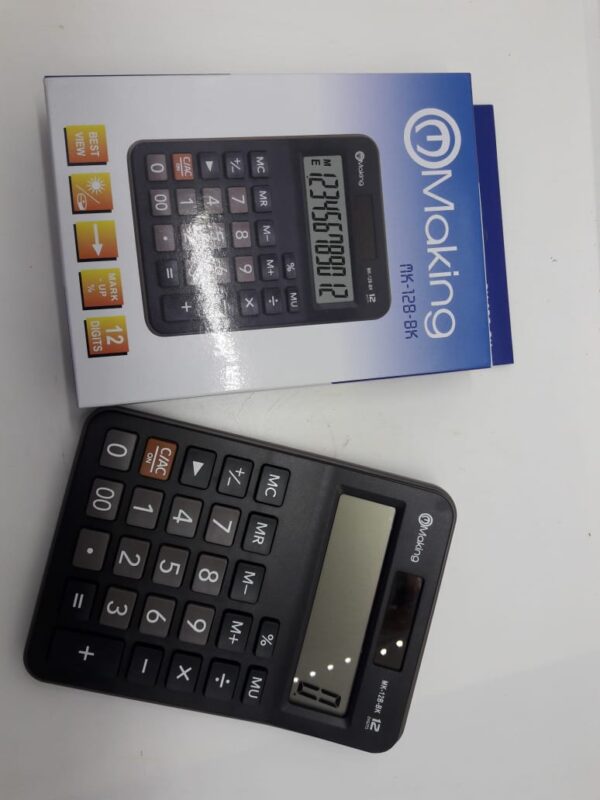CALCULADORA 12 DIG MAKING MK-12B-BK