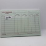 TARJETA KARDEX TAYDEM