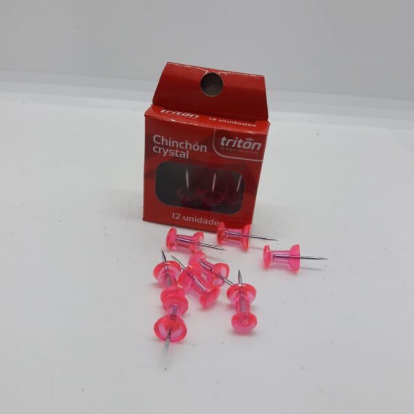 CHINCHE CRYSTAL ROSADO X12 UND TRITRON