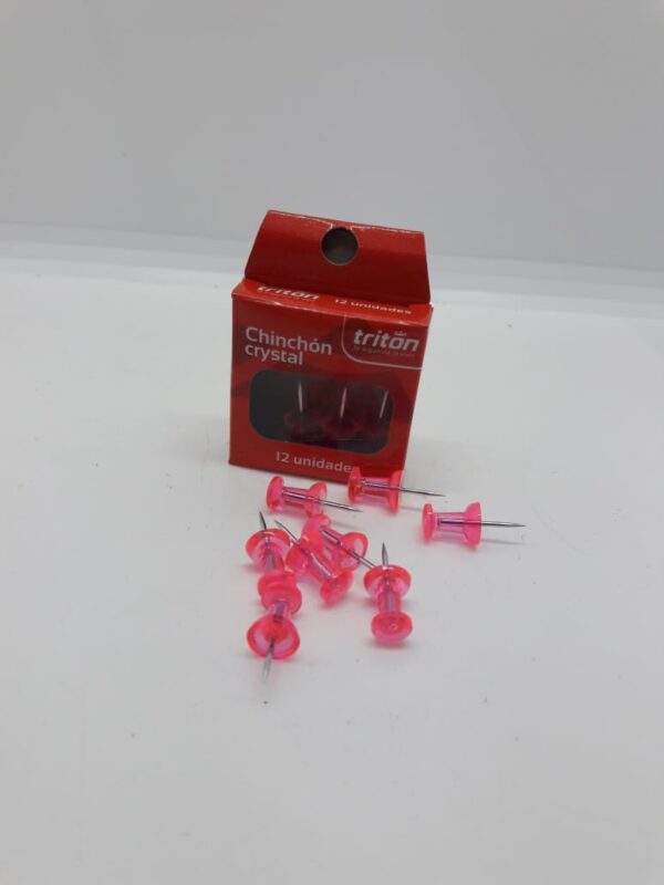 CHINCHE CRYSTAL ROSADO X12 UND TRITRON