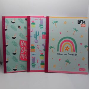 CUADERNO DE 100 HOJAS CUADRICULADO C/STICKER