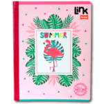 CUADERNO DE 50 HOJAS RAYADO C/STICKER