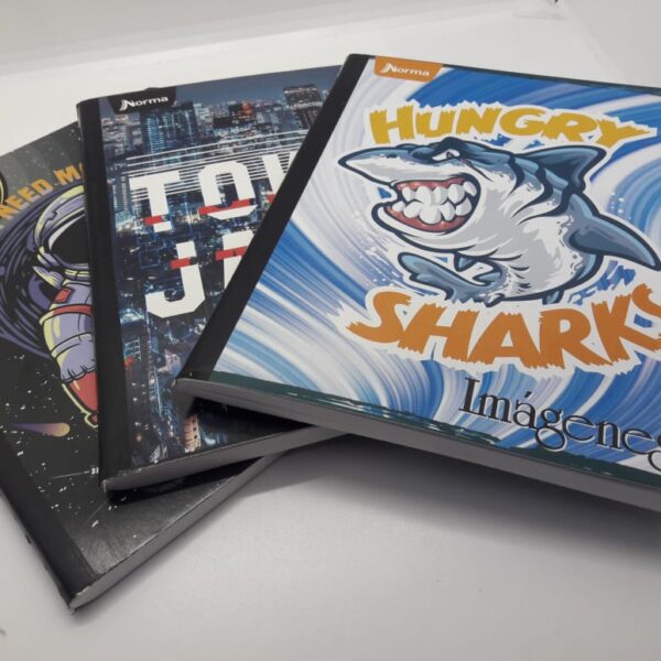 CUADERNO S/STICKER CUADROS GRANDE