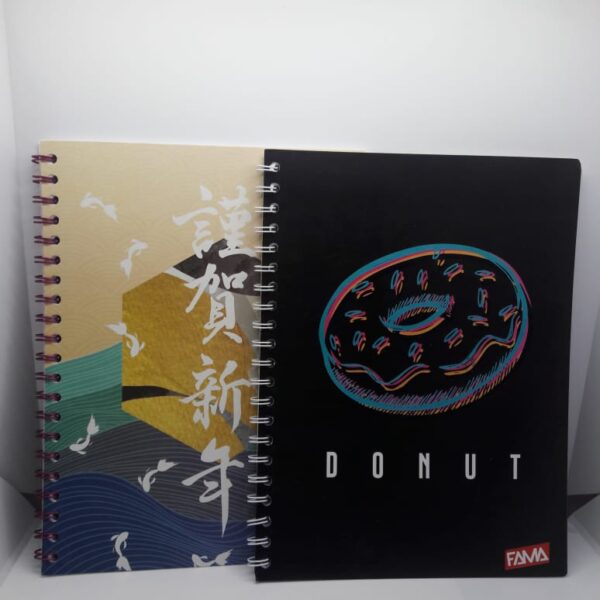 CUADERNO ARGOLLADO GRANDE CUADRICULADO