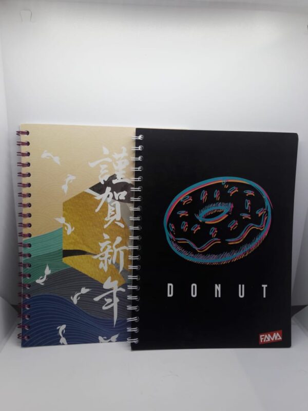 CUADERNO ARGOLLADO GRANDE CUADRICULADO