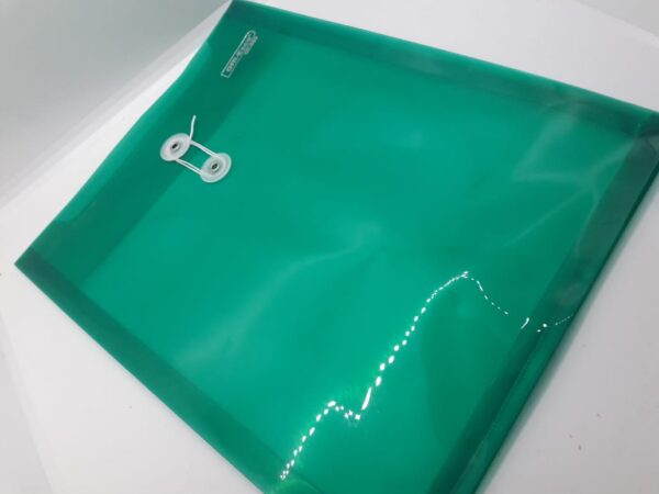 SOBRE PLASTICO VERDE CARTA OFFI-ESCO REF: OE-862