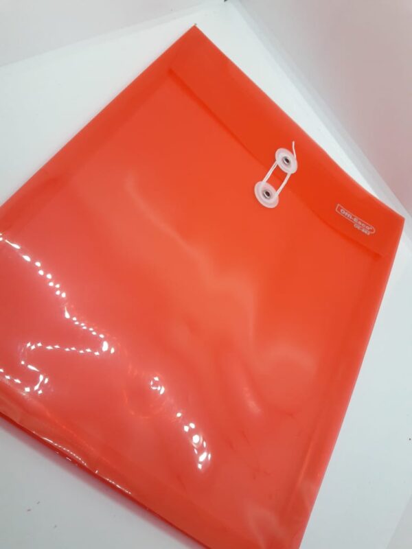 SOBRE PLASTICO ROJO CARTA OFFI-ESCO REF: OE-862
