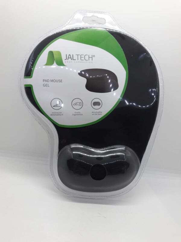 PAD MOUSE GEL NEGRO JALTECH