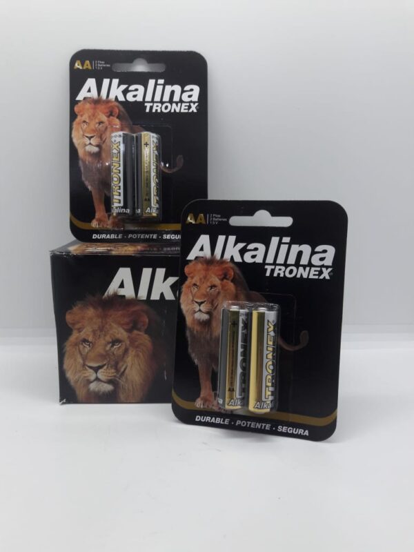 BATERIA ALKALINA TRONEX AA*2 UNDS