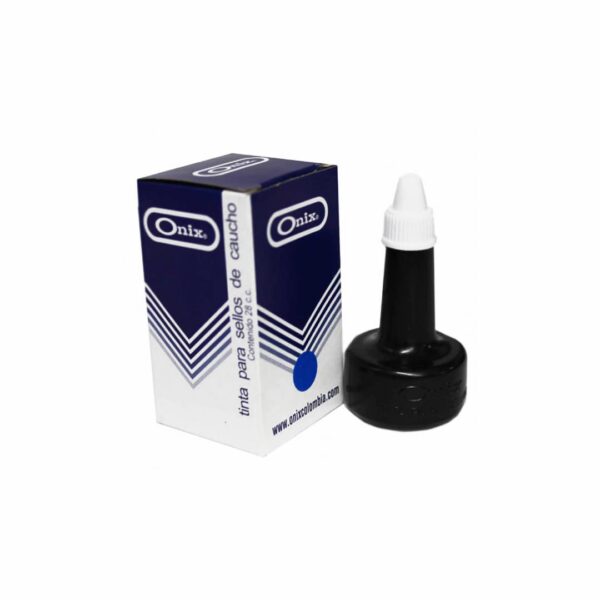 TINTA AZUL SELLOS DE CAUCHO 28CC ONIX