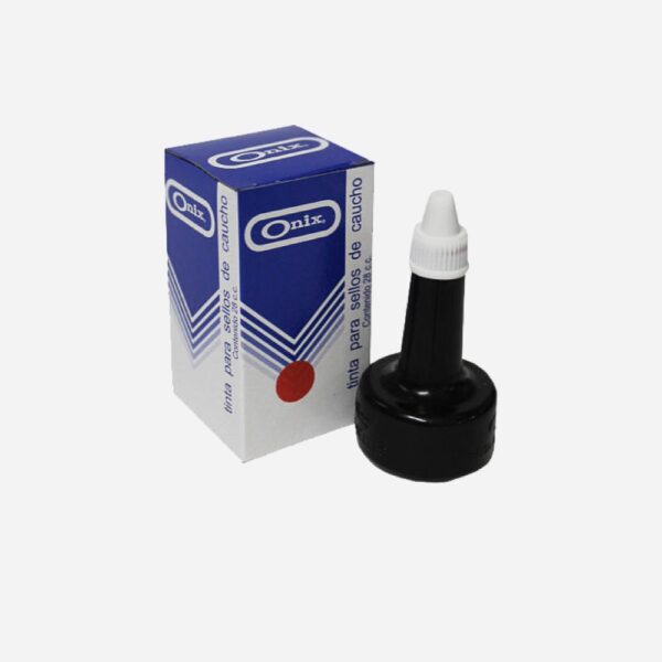 TINTA ROJA SELLOS DE CAUCHO 28CC ONIX