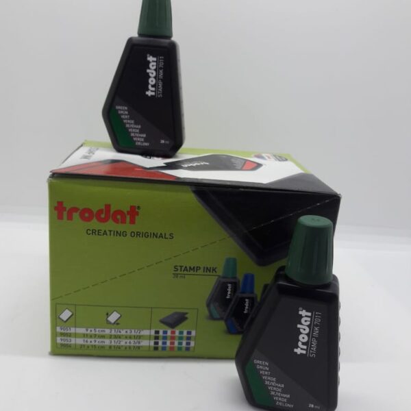 TINTA PARA SELLOS VERDE TRODAT