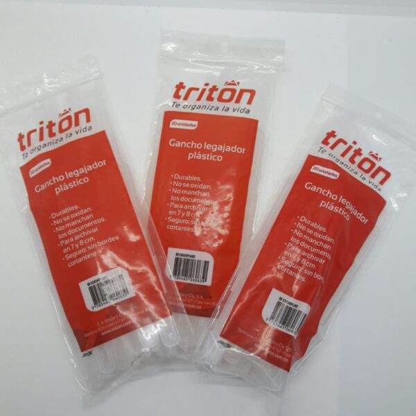 GANCHO LEGAJADOR PLASTICO TRITON X20