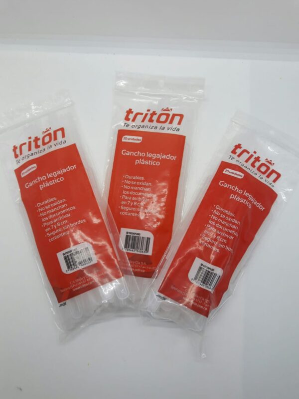 GANCHO LEGAJADOR PLASTICO TRITON X20