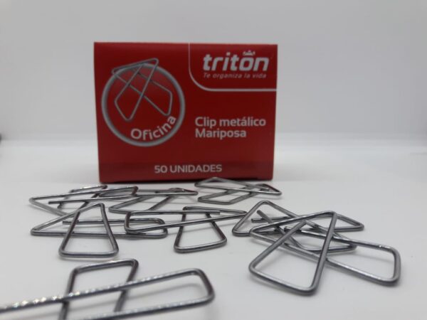 CLIP METALICO MARIPOSA TRITRON X50