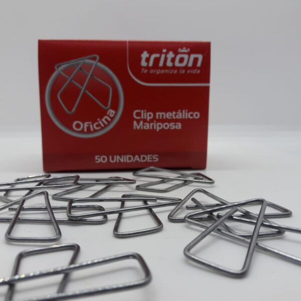 CLIP METALICO MARIPOSA TRITRON X50